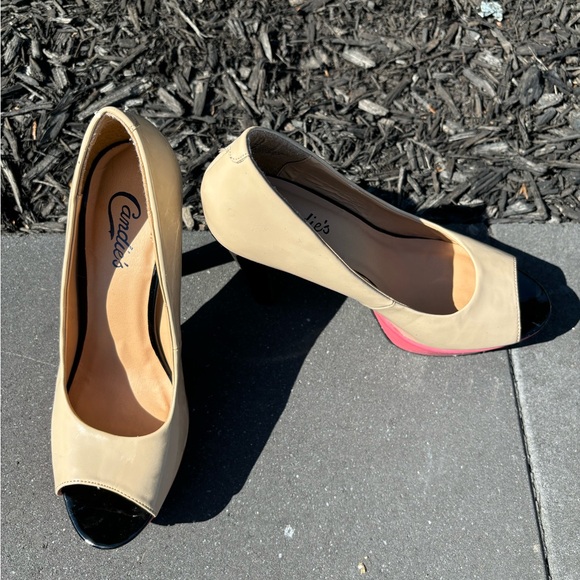 Candies block color platform heels - Picture 2 of 3